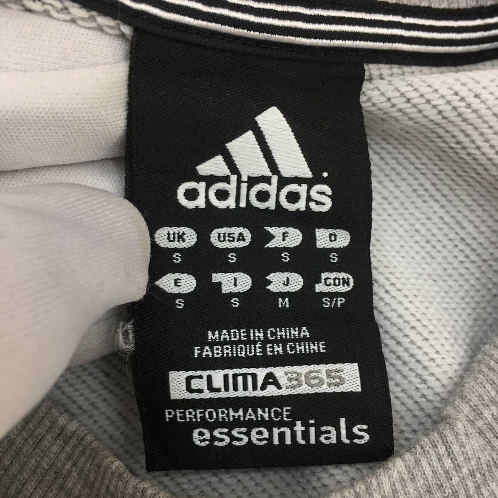 Vintage ADIDAS CLIMA 365 Gray Crewneck 3 Stripes … - image 9