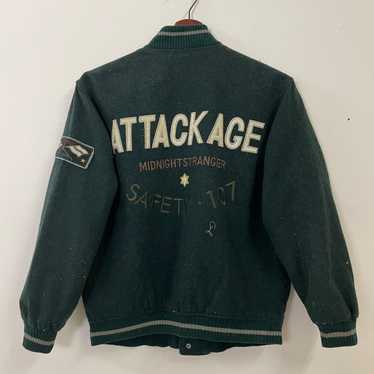 Streetwear - Vintage Unbranded Wool Varsity Jacket - image 1