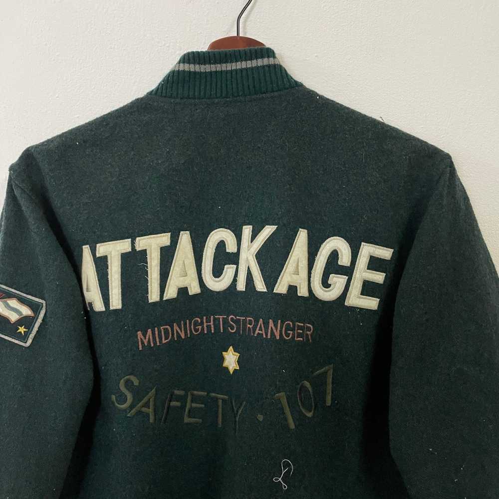 Streetwear - Vintage Unbranded Wool Varsity Jacket - image 4