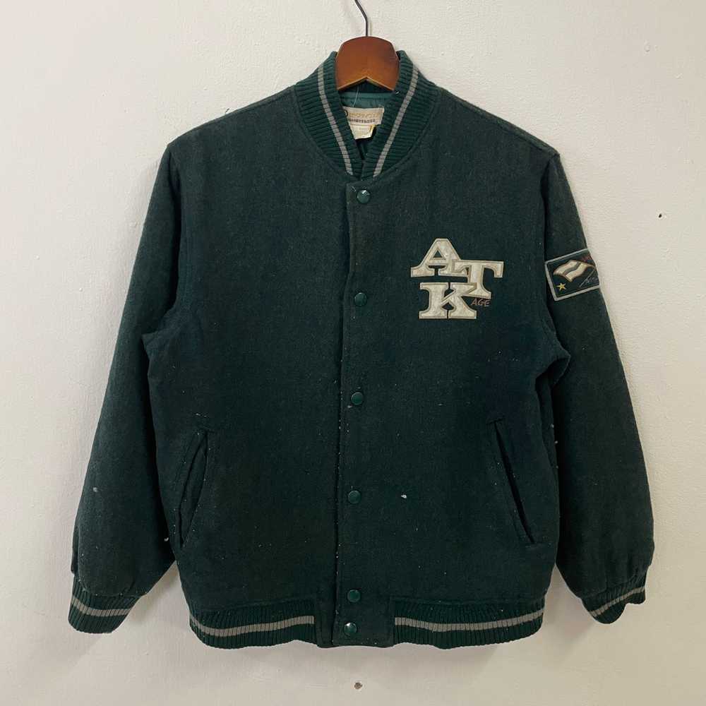 Streetwear - Vintage Unbranded Wool Varsity Jacket - image 6