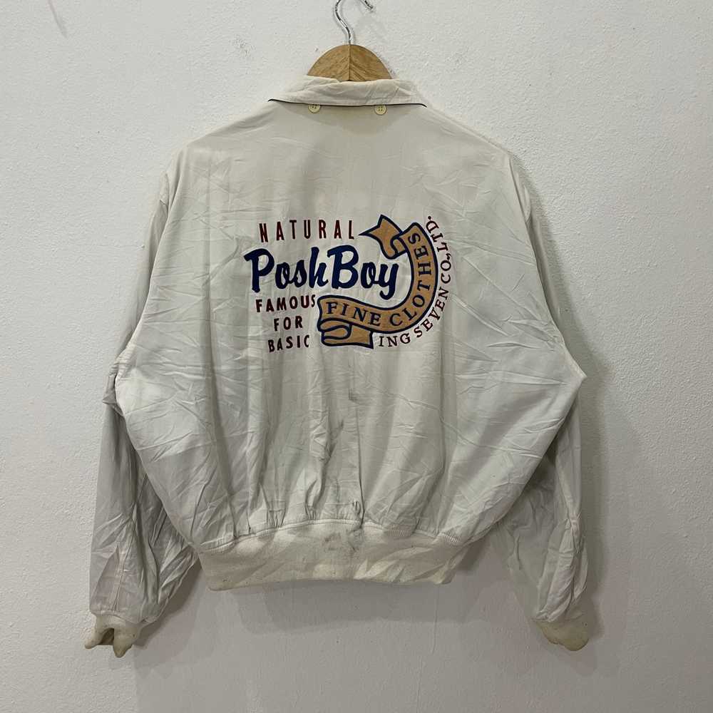 American Apparel - Vintage Posh Boy Big Logo Reve… - image 11