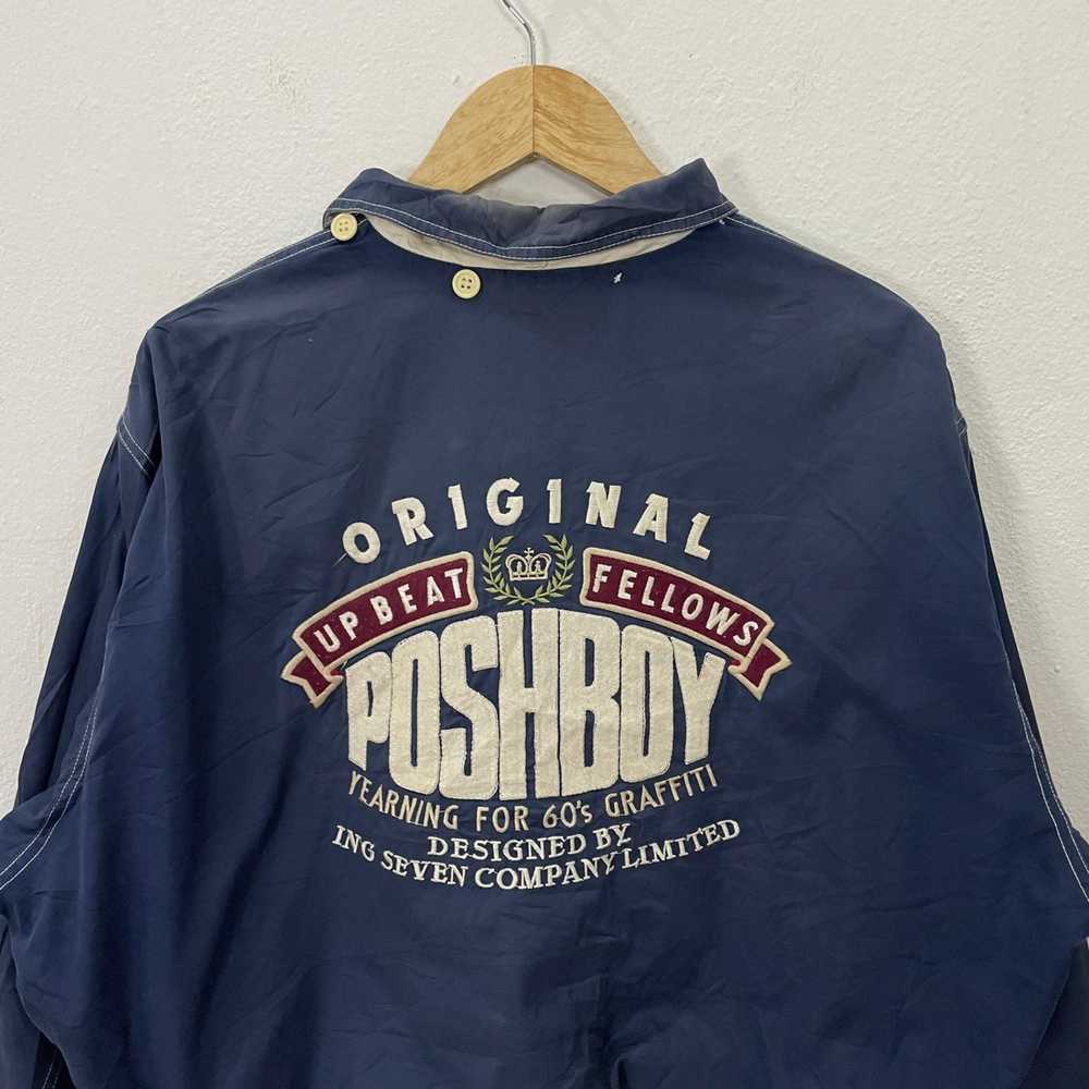 American Apparel - Vintage Posh Boy Big Logo Reve… - image 8