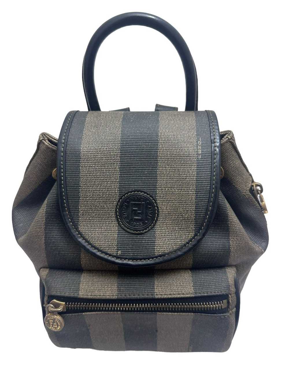 Fendi RARE ‼️ Fendi Rucksack Leather Backpack - image 6