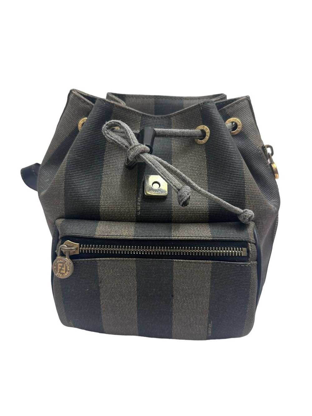 Fendi RARE ‼️ Fendi Rucksack Leather Backpack - image 9
