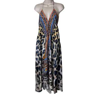 Other LA MODA CLOTHING Leopard Halterneck Coverup 