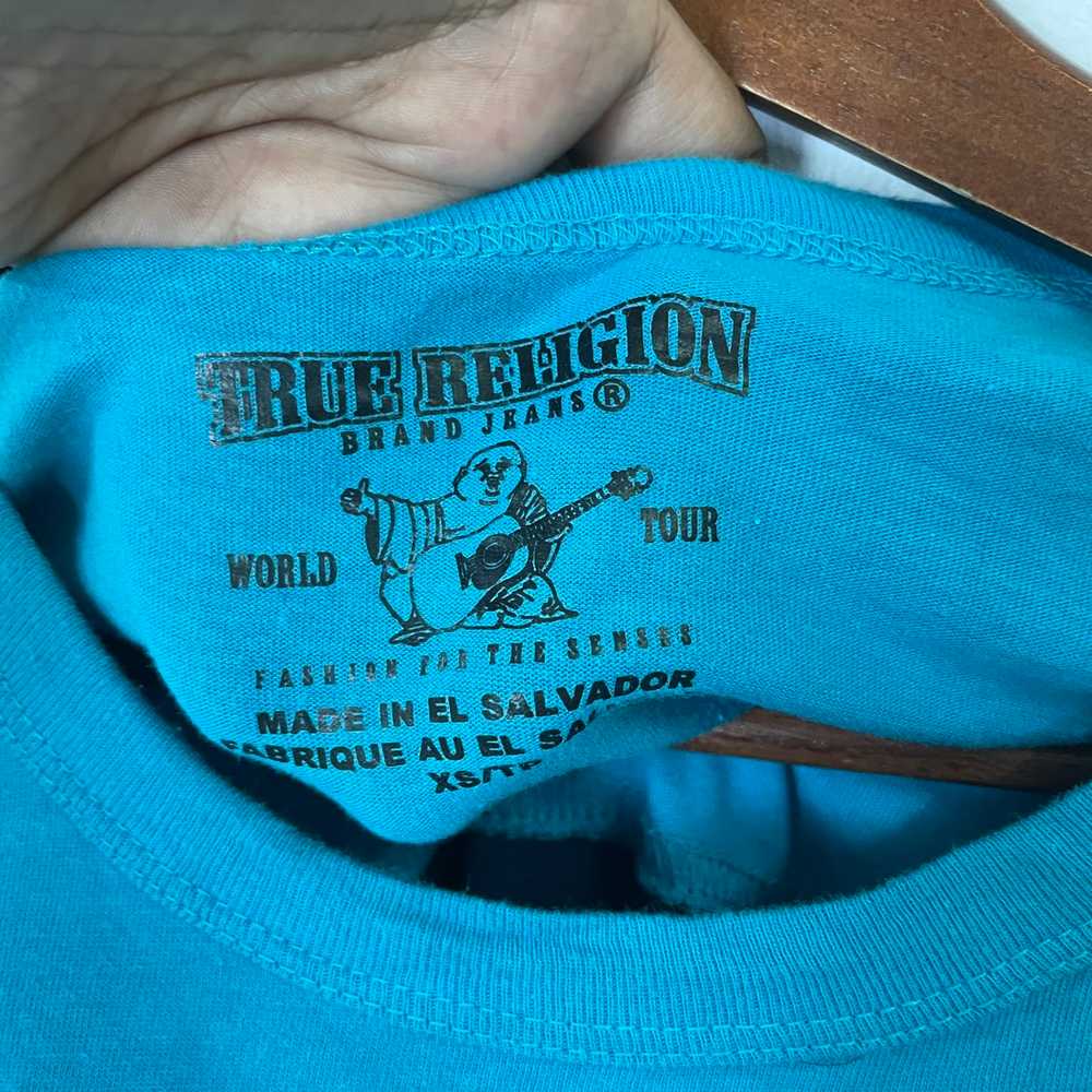 True Religion - Vintage True Religion Big Logo Cr… - image 5
