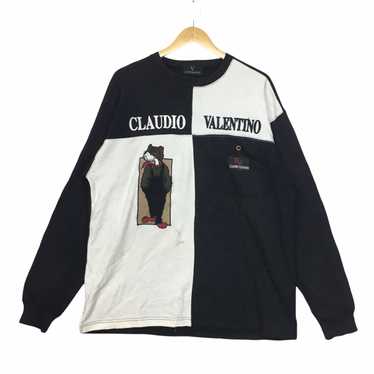 Vintage - Vtg CLAUDIO VALENTINO Dog Pet Sweatshir… - image 1