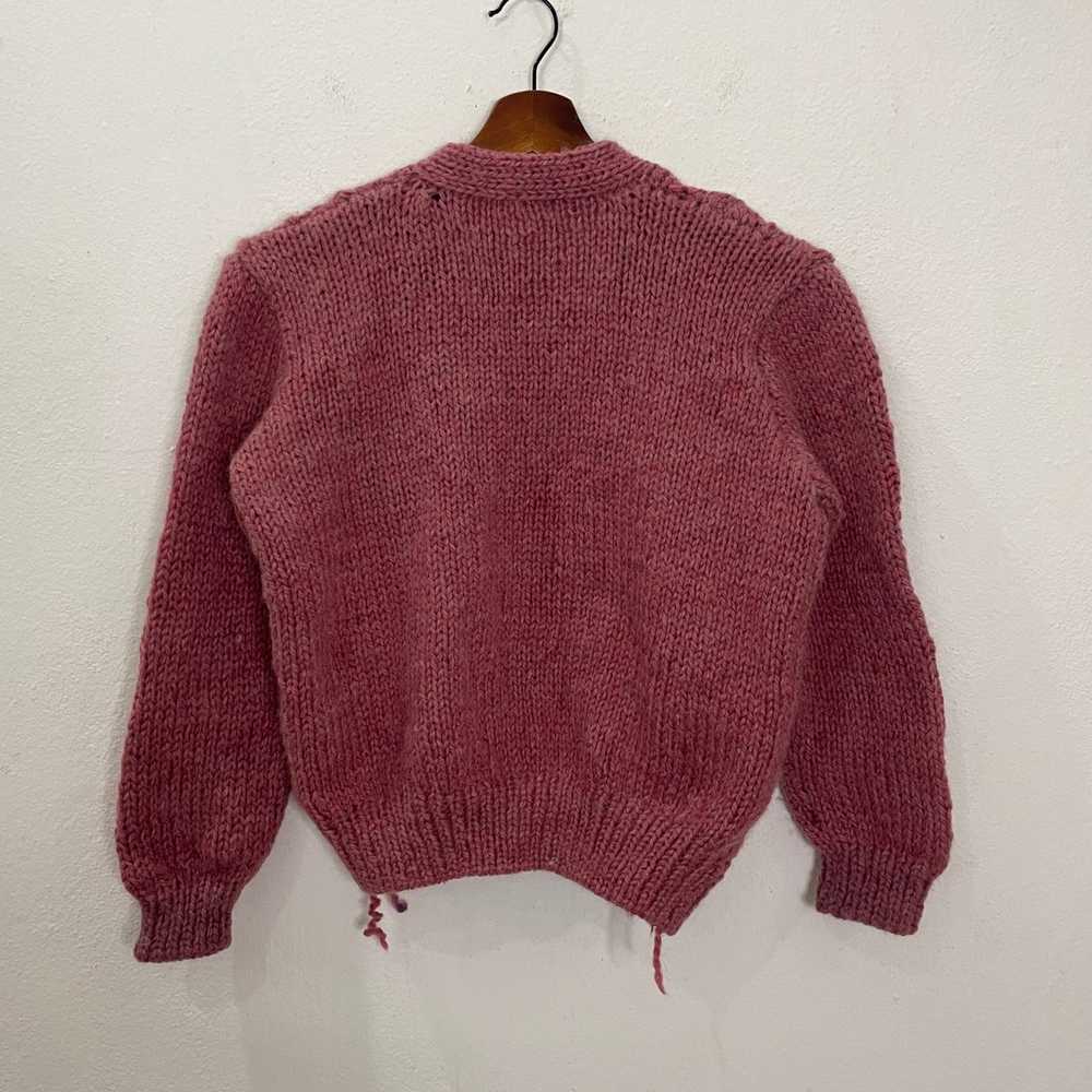 Aran Isles Knitwear - Vintage Unbranded Mohair Ca… - image 7