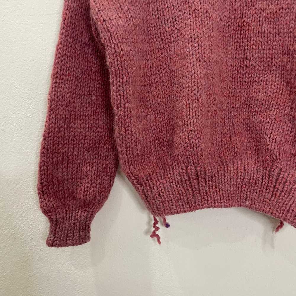 Aran Isles Knitwear - Vintage Unbranded Mohair Ca… - image 9