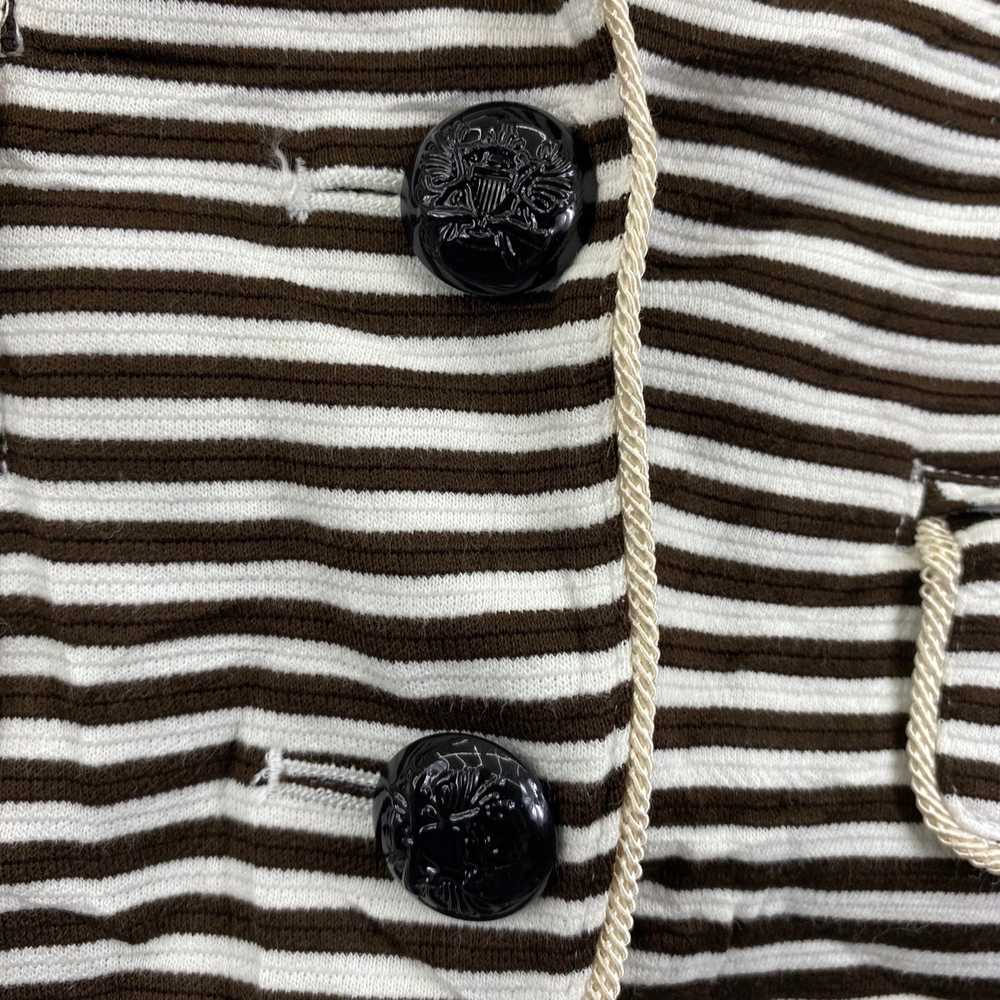 Vintage - Vtg DOUBLE STANDARD CLOTHING Striped Ca… - image 6