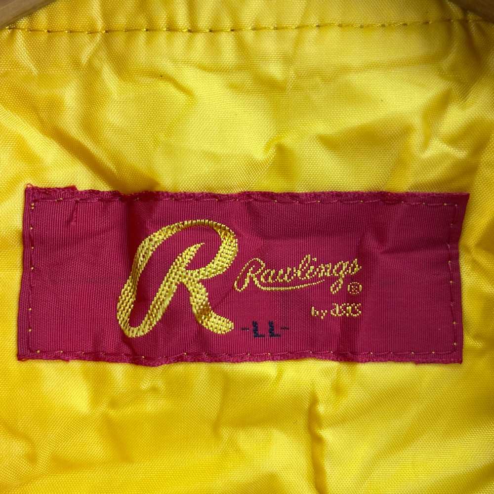 Vtg 90’ ASICS JAPAN RAWLINGS Iino Co Ltd Jacket W… - image 5