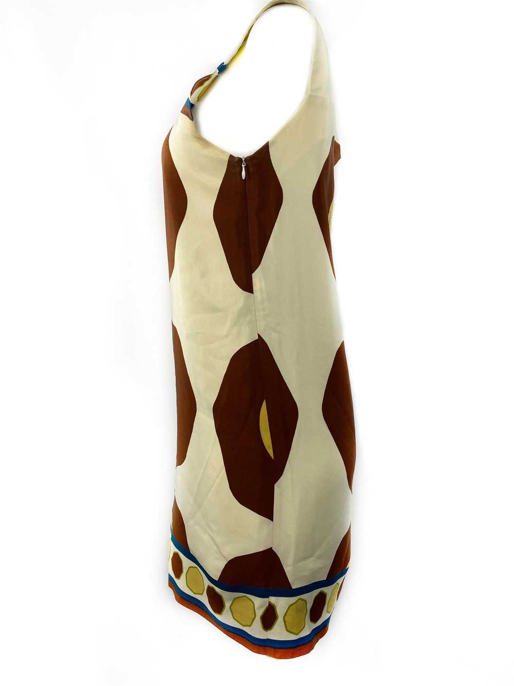 Vintage Bally Silk Ivory Sleeveless Mini Dress Si… - image 10