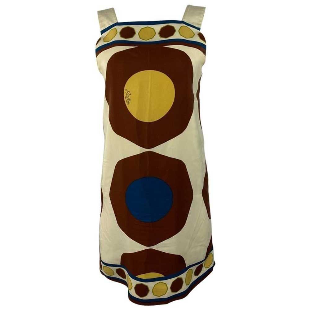 Vintage Bally Silk Ivory Sleeveless Mini Dress Si… - image 7