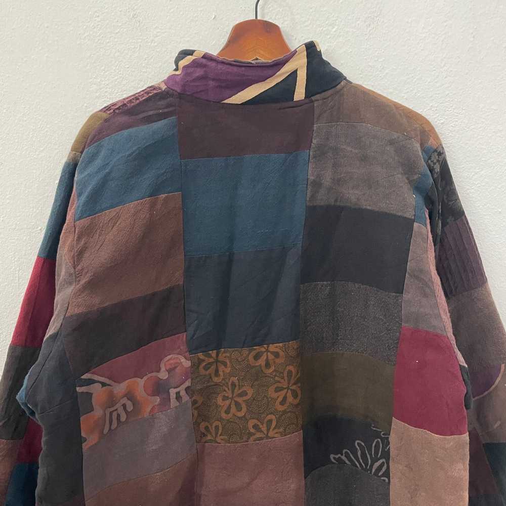 Japanese Brand - Vintage Unbranded Patchwork Moti… - image 9