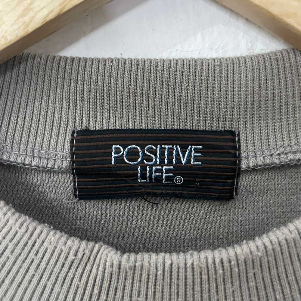 Habitat - Vintage Positive Life Habitat Crewneck … - image 5