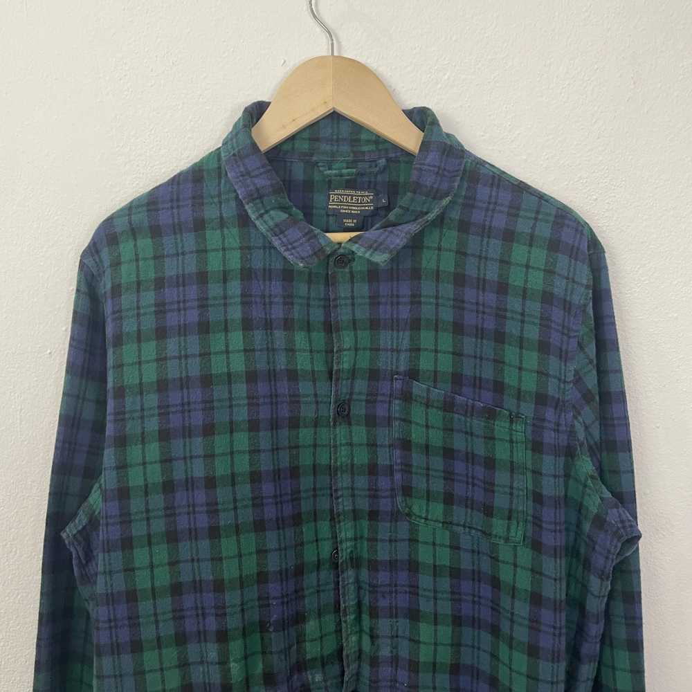 Vintage - Vintage Pendlenton Checkered Flanel - image 4