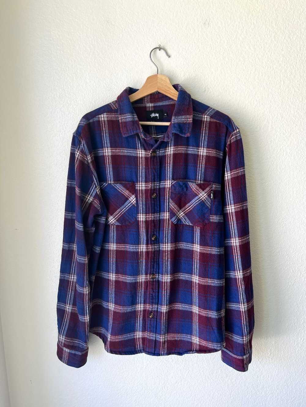 Stussy Double Brush Flannel (L) | Used, Secondhan… - image 1