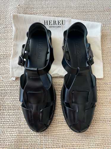 Hereu Black Pesca Sandals (40) | Used, Secondhand,