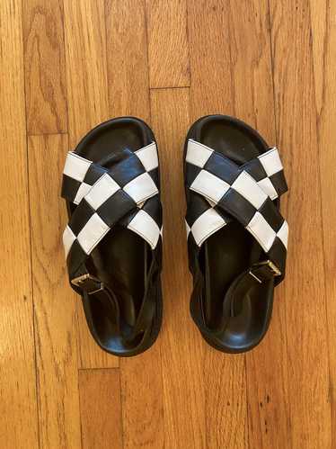 ALOHAS Marshmallow Scacchi Sandals (39) | Used,…