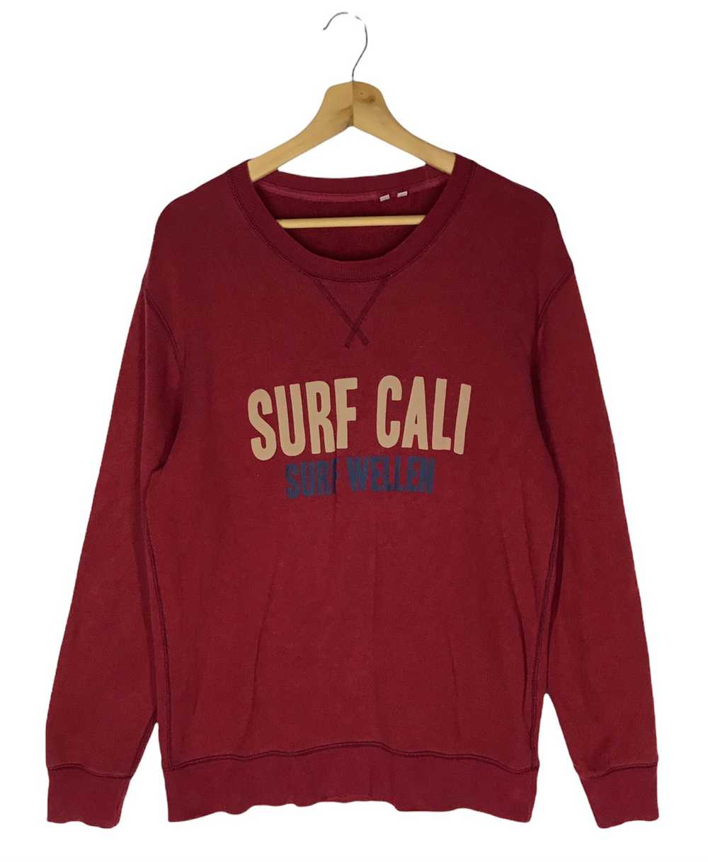 Uniqlo - Uniqlo Surf Cali Surf Wellen Sweatshirts - image 1