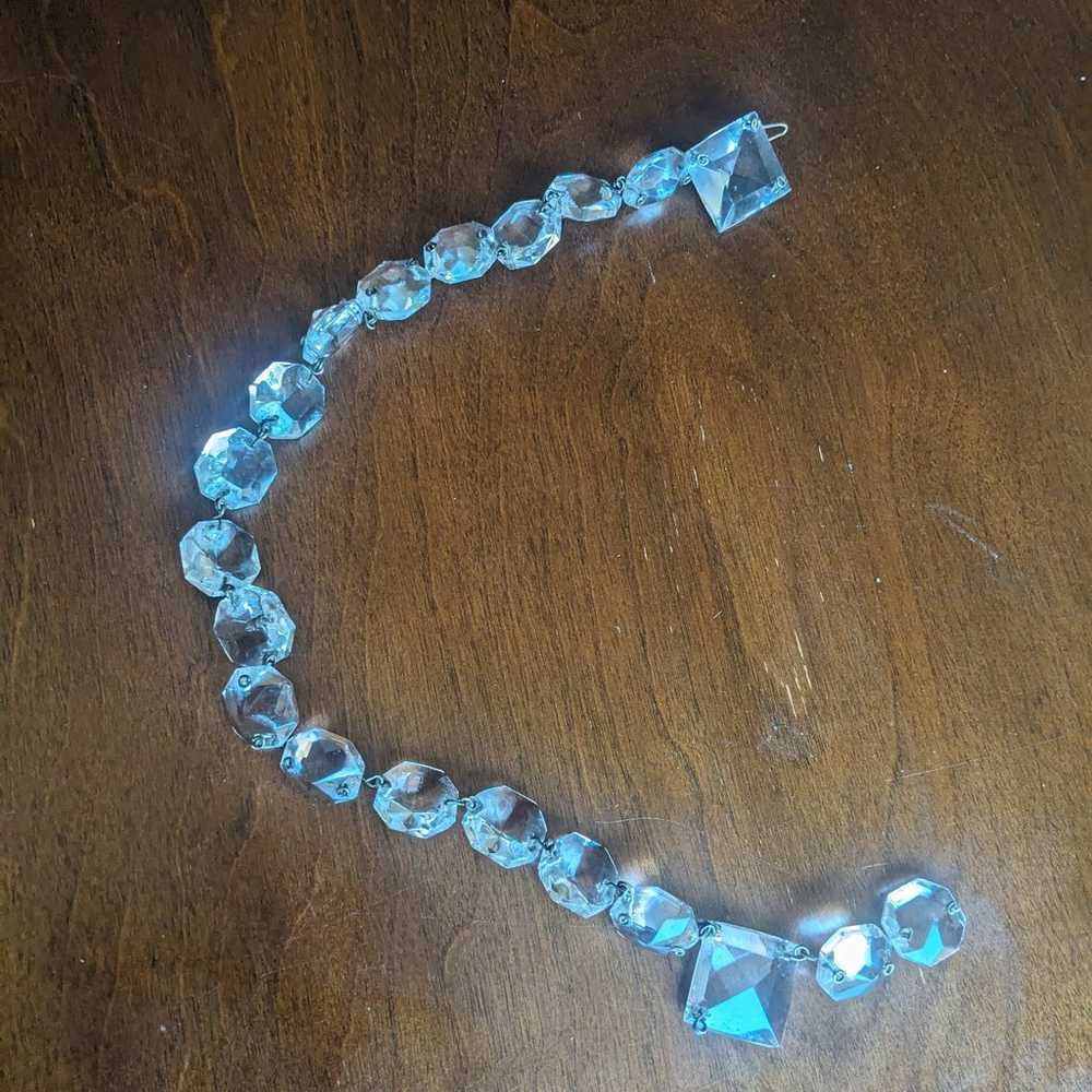 Chandelier crystal necklace - image 2