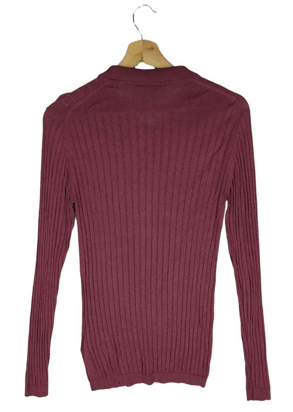 Vintage - Vintage John Smedley Long Sleeve Stretc… - image 2