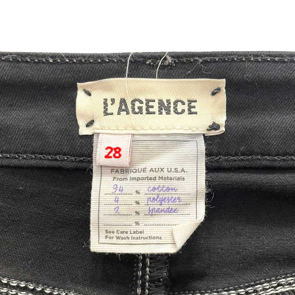 L'AGENCE/Skinny Pants/28/Denim/BLK/Coated - image 3