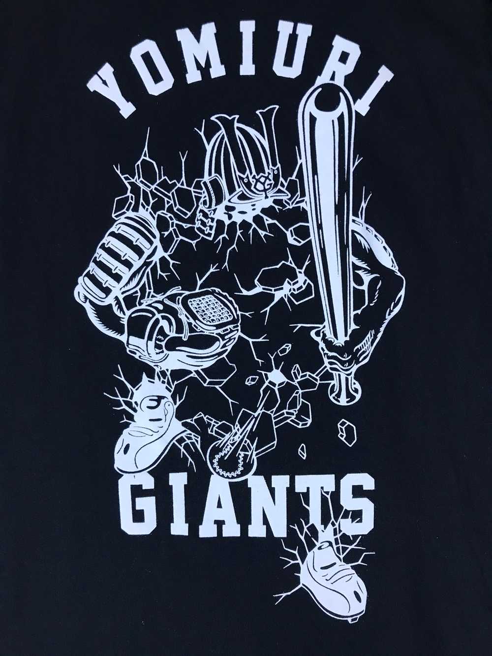 Vintage - Vintage XLARGE X Giants Yomiuri Tees - image 5