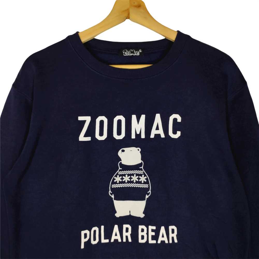 Vintage - Zoo Mac Polar Bear Peace Project Sweats… - image 4