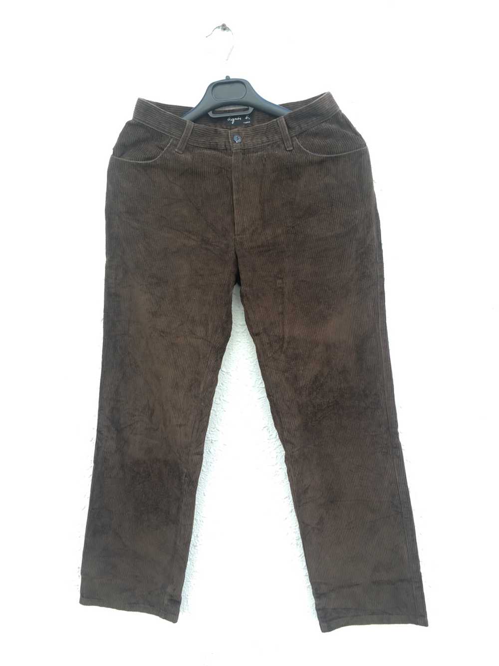 Agnes B. - ( 2pcs ) Black Jeans / Brown Cotton Co… - image 10