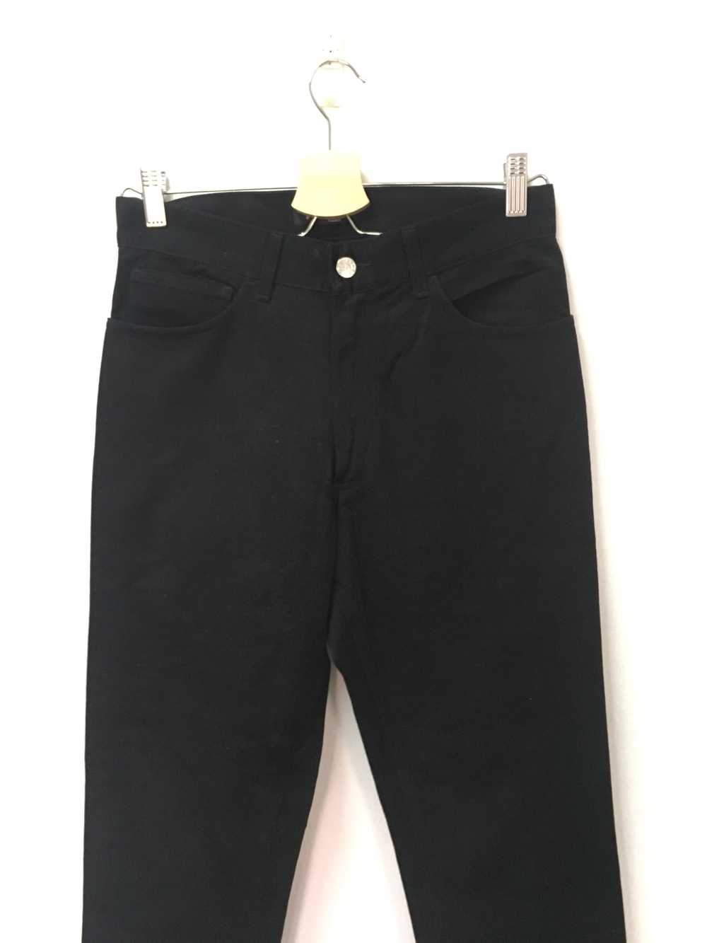 Agnes B. - ( 2pcs ) Black Jeans / Brown Cotton Co… - image 3