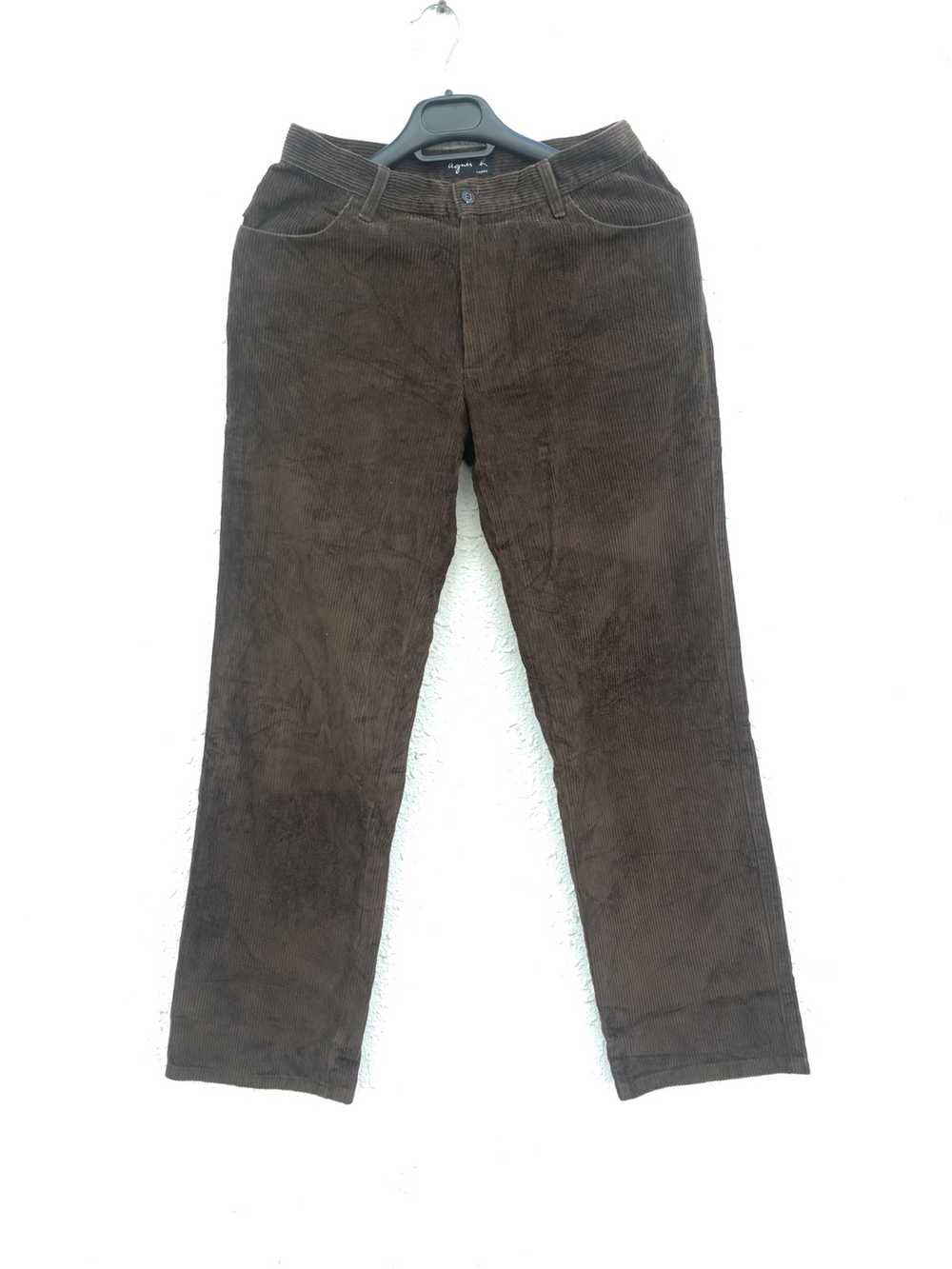 Agnes B. - ( 2pcs ) Black Jeans / Brown Cotton Co… - image 8