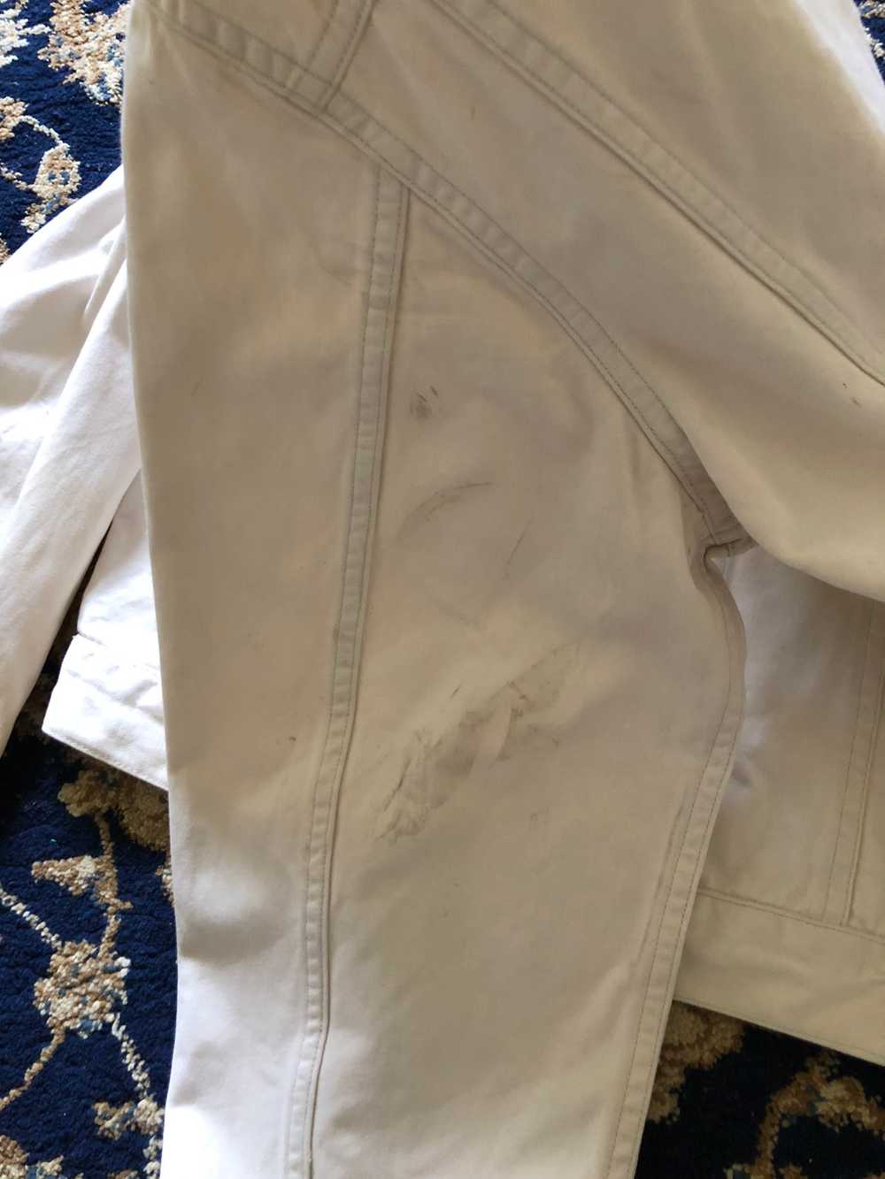 1998 Helmut Lang Off-white Vintage Cotton Jacket - image 10