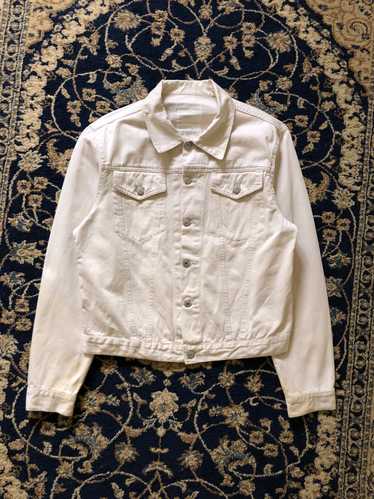 1998 Helmut Lang Off-white Vintage Cotton Jacket - image 1