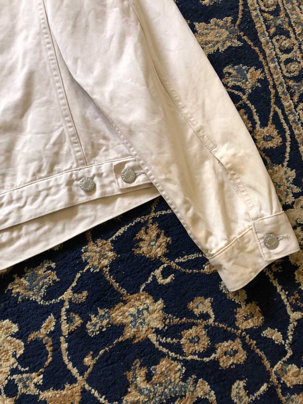 1998 Helmut Lang Off-white Vintage Cotton Jacket - image 8