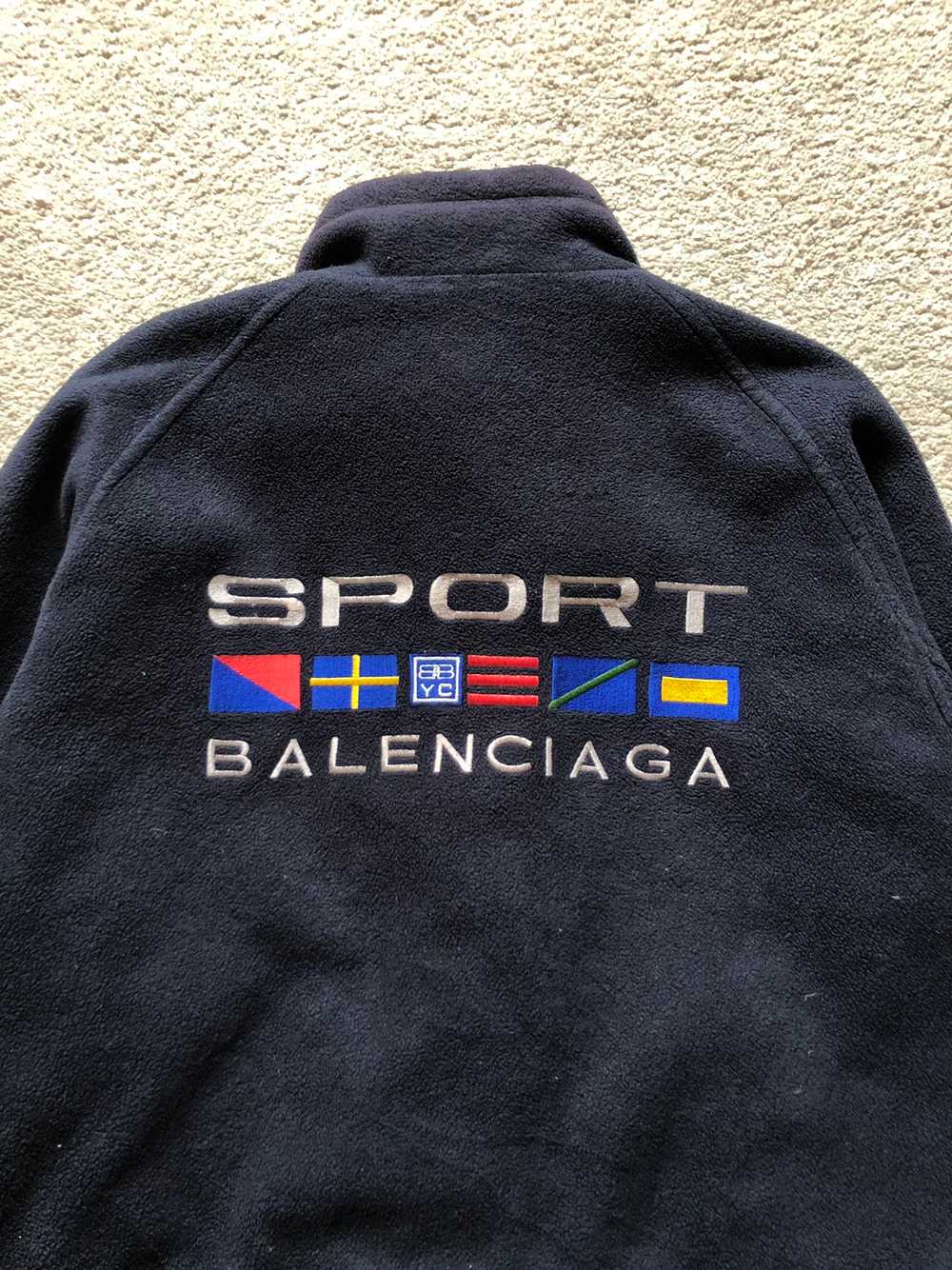 1980s Balenciaga Sport Yacht Club Reversible Jack… - image 2