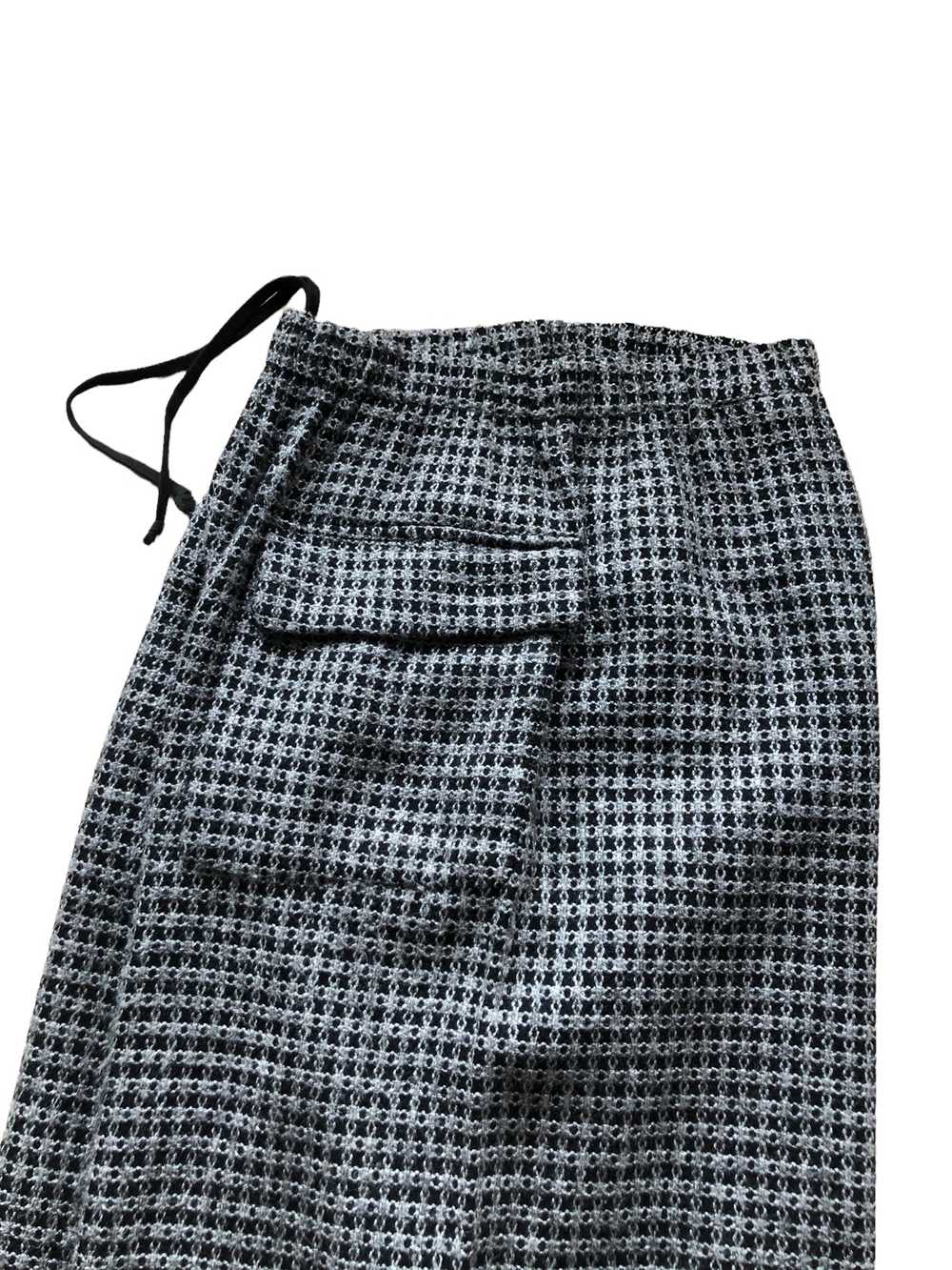 Comme Des Garçons AW2003 Knitted Super Wide Baggy… - image 7