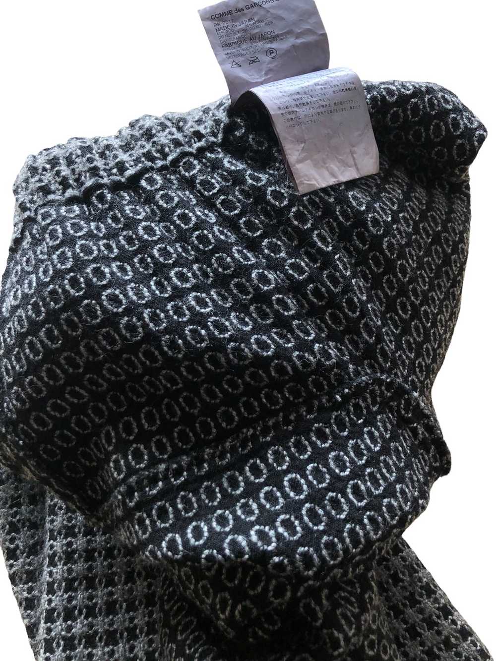 Comme Des Garçons AW2003 Knitted Super Wide Baggy… - image 9