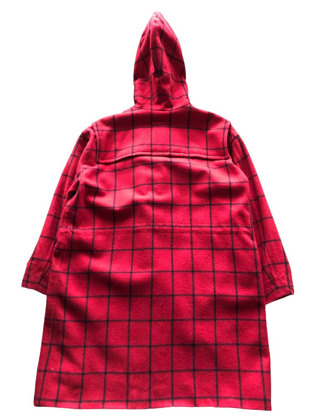 AW1997 Jean Paul Gaultier Red Tartan Wool Duffle … - image 12