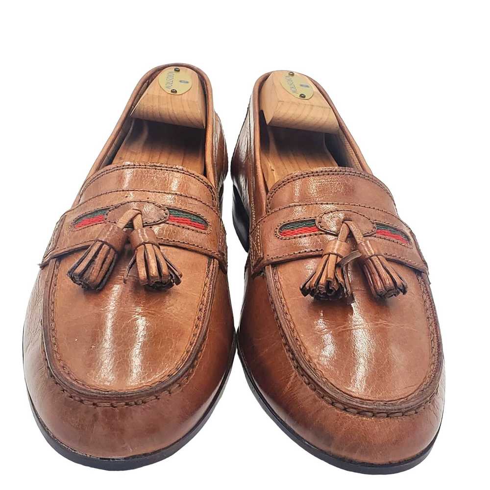 Other Spain Yanko Men's size 7E Brown Calf leathe… - image 4