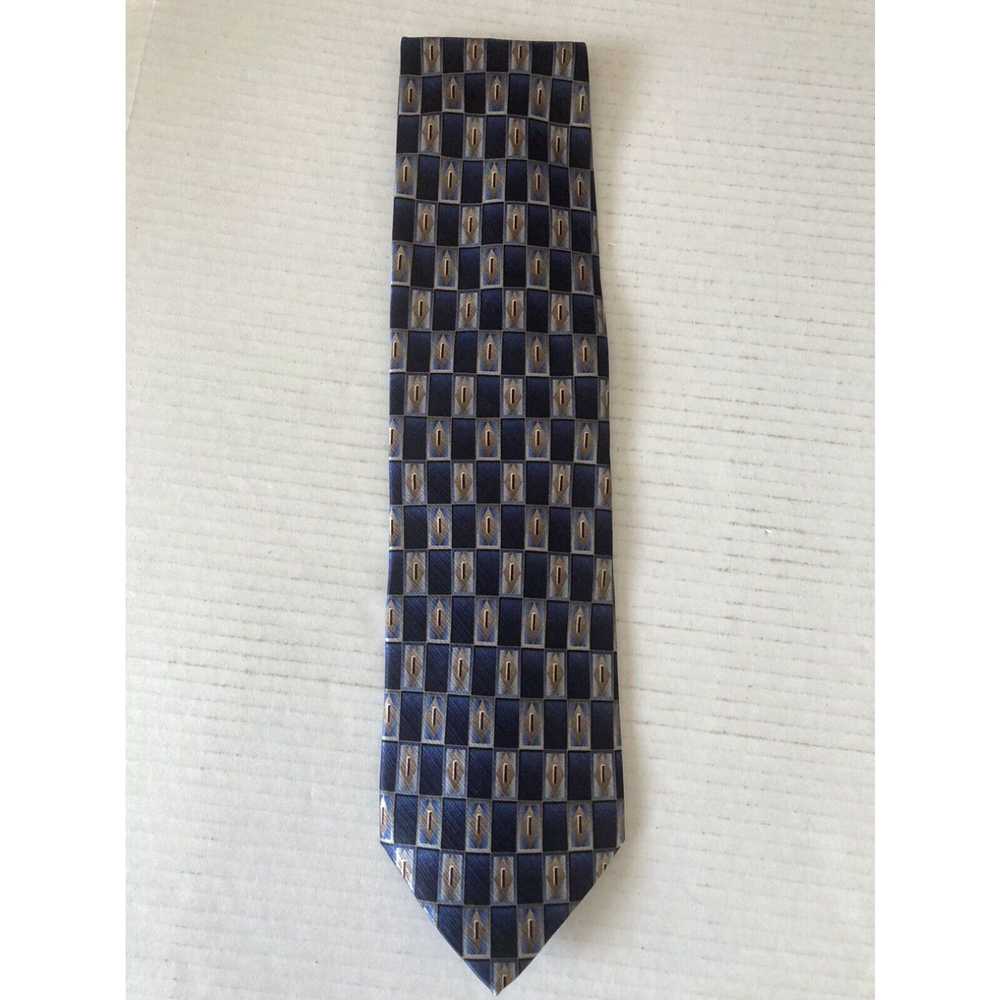 Pronto Uomo Pronto Uomo Men's Necktie Tie Silk Bl… - image 2