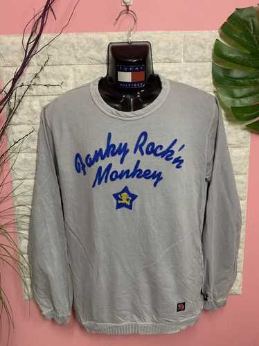Japanese Brand - Rare Sweatshirt Fanky Rocky Monke