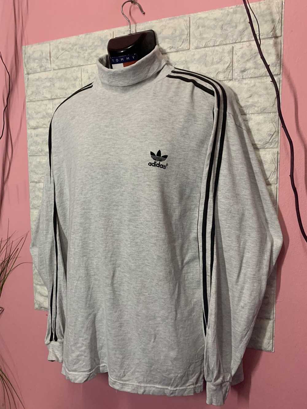 Vintage Sweatshirt Adidas Turtleneck - image 2