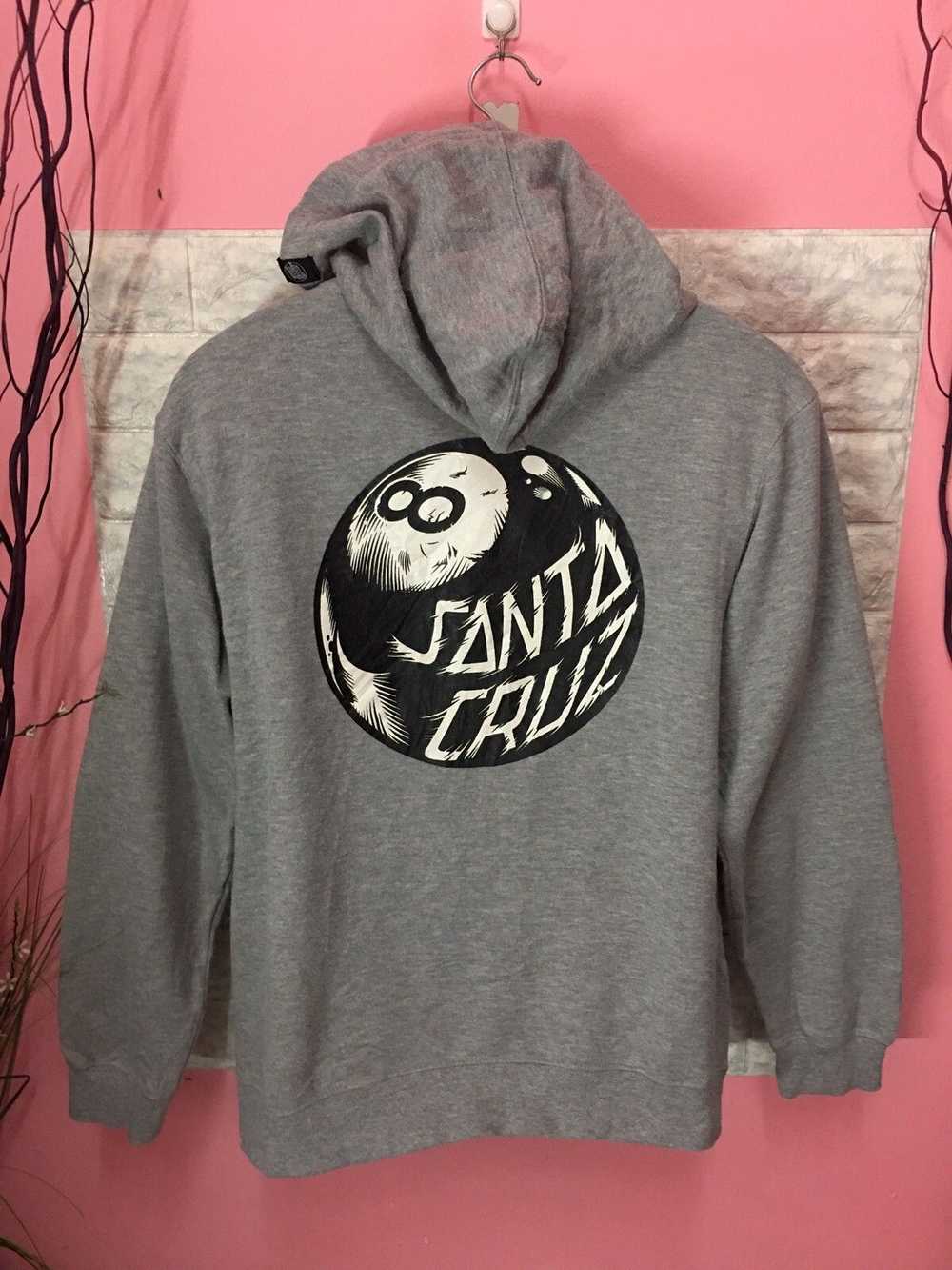 Santa Cruz Skateboards - Rare Sweater Hoodie Sant… - image 1