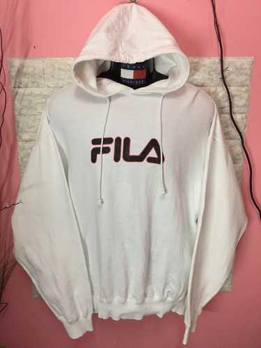 Vintage - Rare Sweater Hoodies Fila Big Logo - image 1