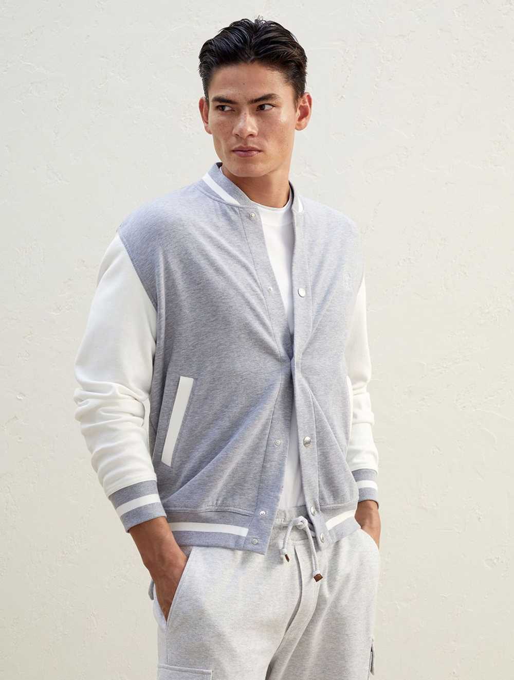 Brunello Cucinelli o1w1db10524 Sweatshirt in Grey - image 3