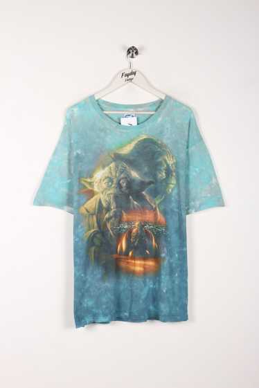 Vintage Liquid Blue Episode 1 Yoda Graphic T-Shirt