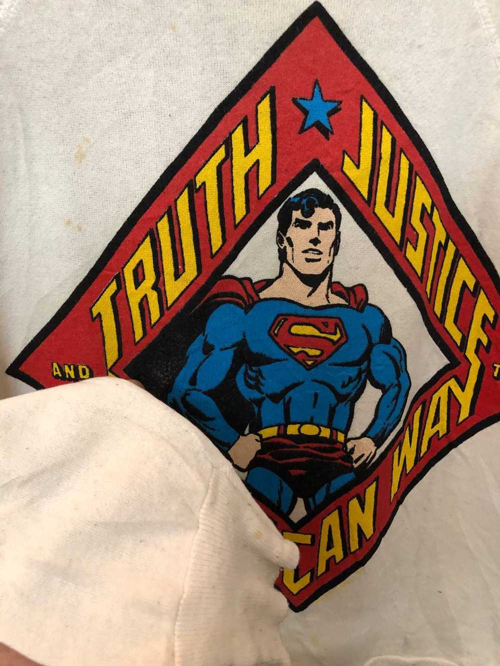 Vintage - Vintage Late 80's Superman Truth Justic… - image 5