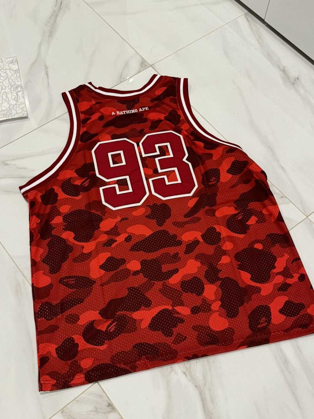 Bape Color Camo Mesh Tank Top - image 2