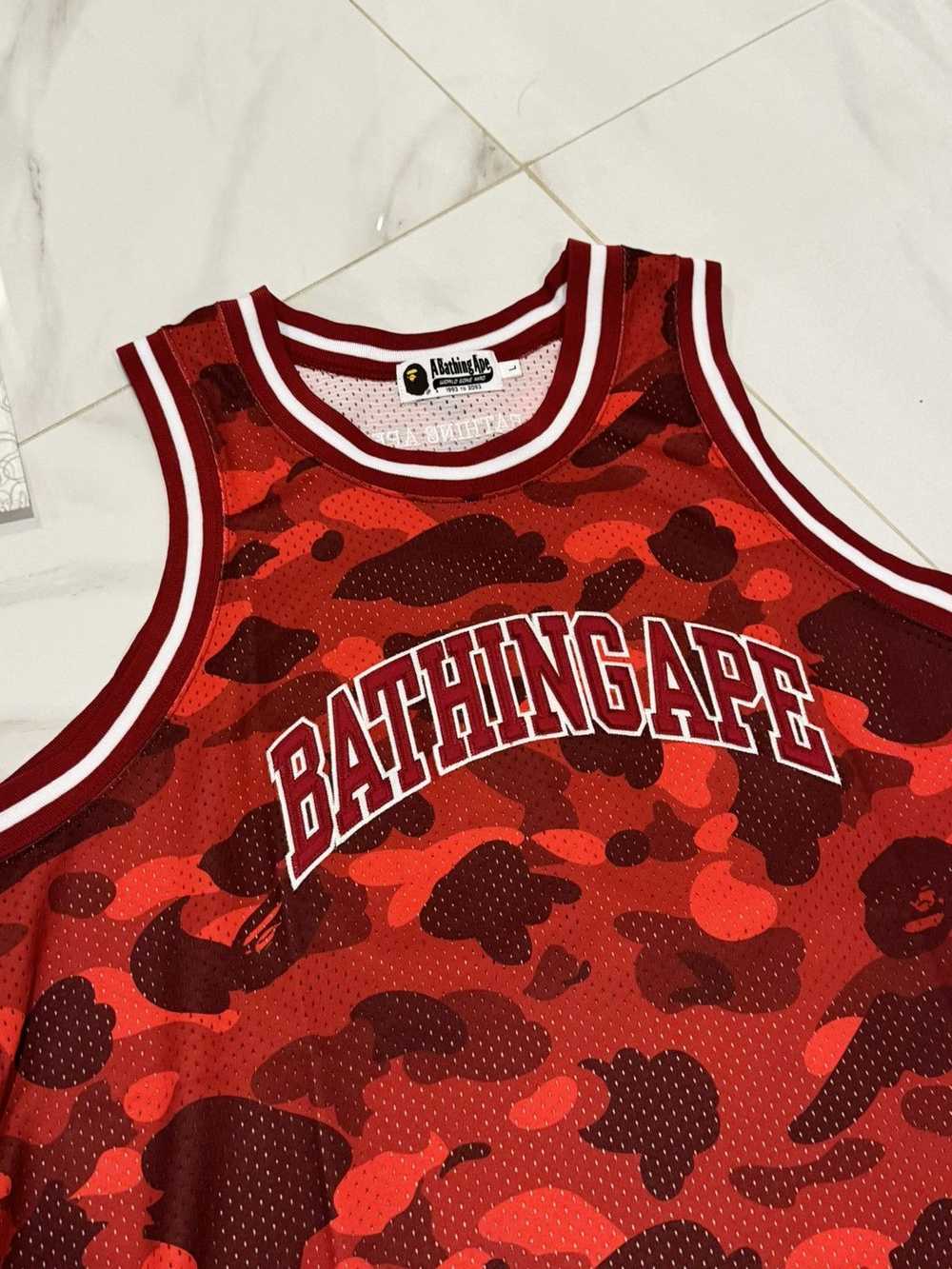 Bape Color Camo Mesh Tank Top - image 3